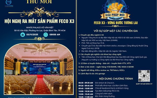 FECO X3 – VƯỢT BƯỚC TƯƠNG LAI GIAO THÔNG XANH