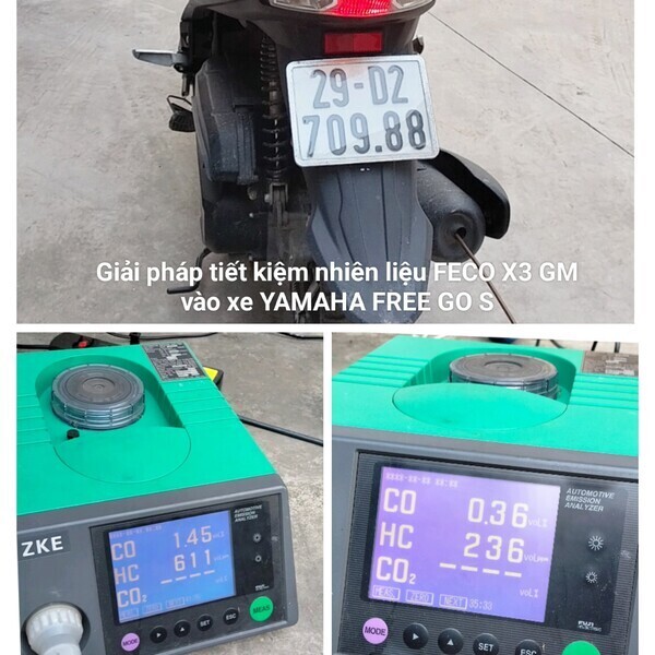 GIẢI PHÁP CÔNG NGHỆ CAO FECO X3 (XE MÁY)