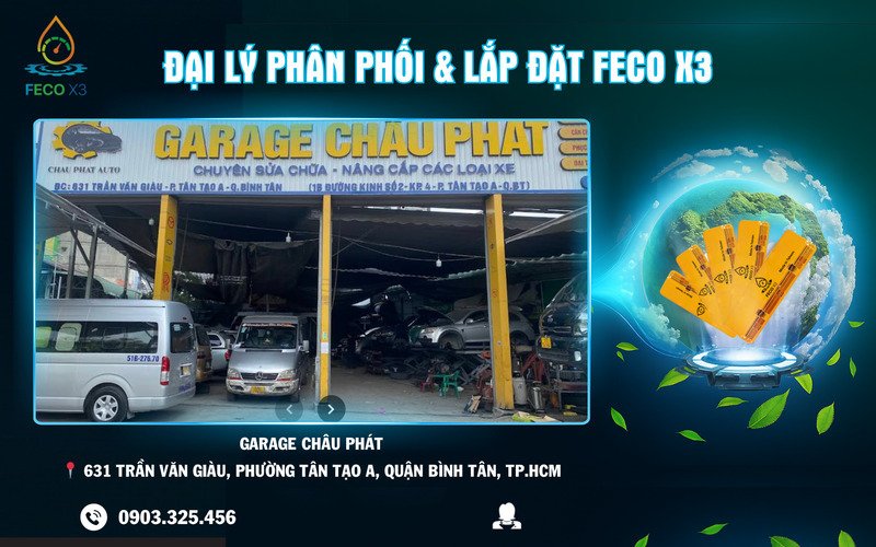 Garage châu phát